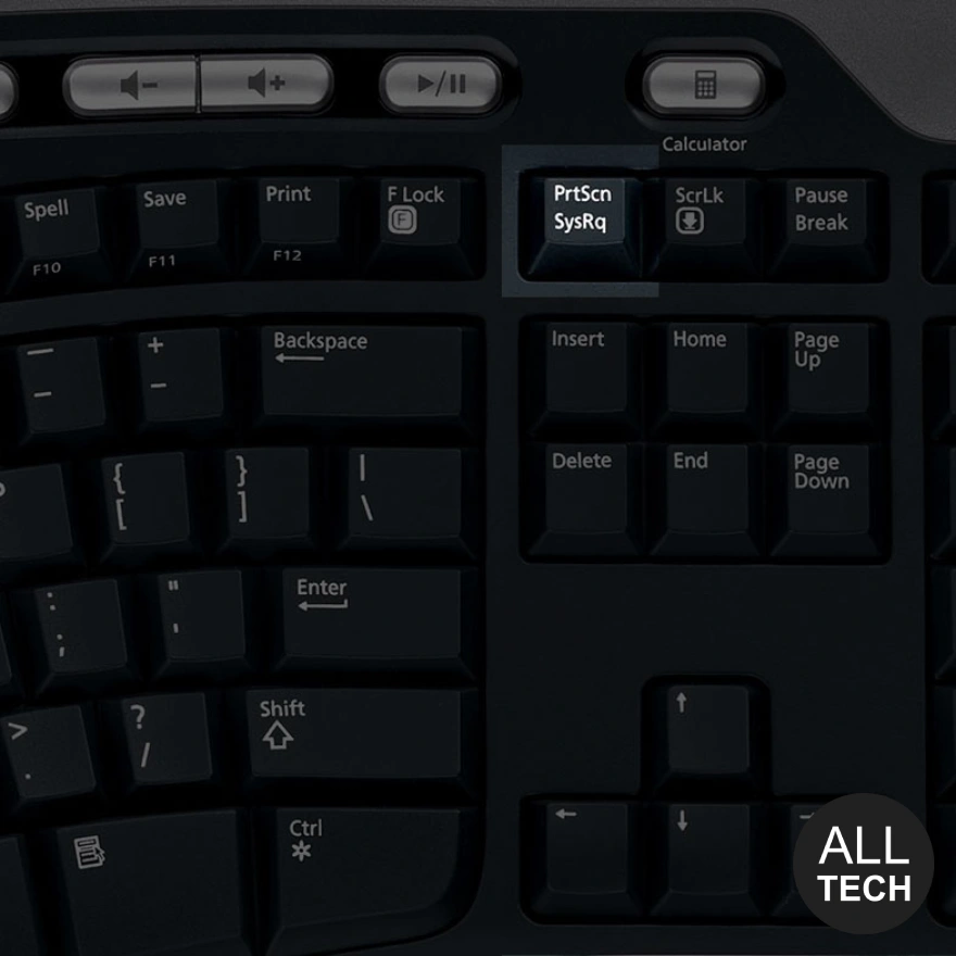 Print Screen key on the PC keyboard